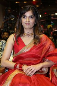 Bachhala Malli Movie Actress Amritha Aiyer Saree Images