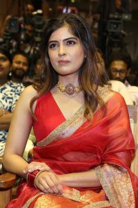 Bachhala Malli Movie Actress Amritha Aiyer Saree Images