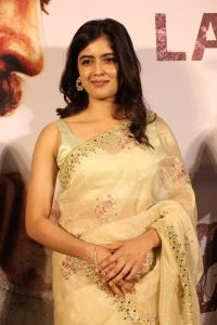 Actress Amritha Aiyer Saree Stills @ Bachhala Malli Teaser Launch