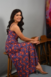 Actress Amritha Aiyer Images @ Arjuna Phalguna Movie Interview