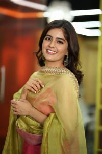 Hanuman Movie Actress Amritha Aiyer Interview Pics