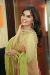 Hanuman Movie Actress Amritha Aiyer Interview Pics