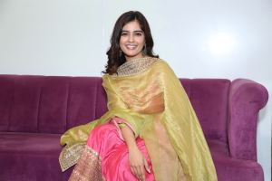 Hanuman Movie Heroine Amritha Aiyer Interview Pics