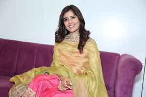 Hanuman Movie Actress Amritha Aiyer Interview Pics