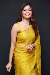 Actress Amritha Aiyer Pics @ Hanuman Teaser Launch