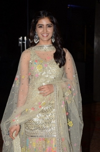 Actress Amritha Aiyer Cute Stills @ Arjuna Phalguna Pre-Release Event