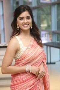 Actress Amritha Aiyer Saree Pics @ Bachhala Malli Trailer Launch