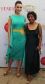 Corina B Manuel (Regional Editor, Femina) with Amy Jackson at Femina Shopping Fest 2015 at F Beach House in Pune