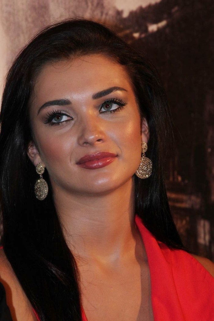 Amy Jackson New Hot Pics at Thandavam Trailer Release | New Movie Posters