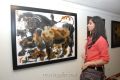 Bhanu Sree Mehra at Anandapriya Foundation Paint Exhibition in Muse Art Gallery