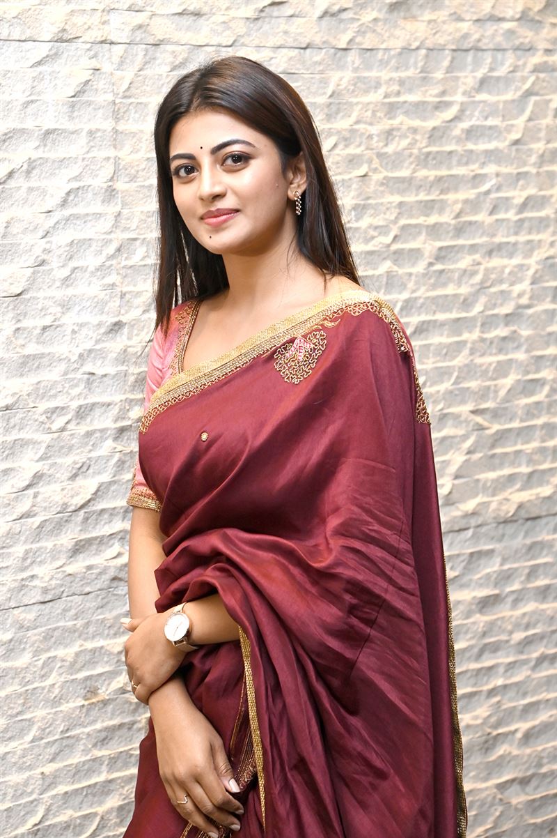 Actress Anandhi Saree Pics | Filmimonks