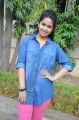 Telugu Actress Anandi Cute Photos in Blue Dress