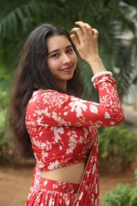 Actress Ananya Krishnan Stills @ KCR Movie Trailer Launch