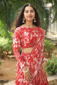 Actress Ananya Krishnan Stills @ KCR Movie Trailer Launch