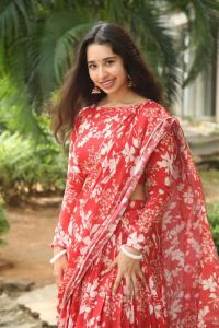 Actress Ananya Krishnan Stills @ KCR Movie Trailer Launch