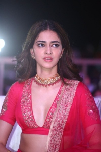 Liger Movie Actress Ananya Panday Stills in Red Dress