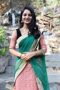 Bootcut Balaraju Movie Actress Ananya Nagalla Cute Saree Pics