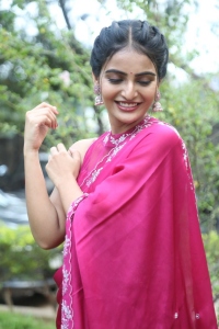 Anveshi Movie Actress Ananya Nagalla Saree Images