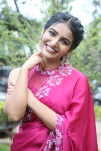 Anveshi Movie Heroine Ananya Nagalla Saree Images