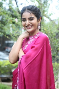 Anveshi Movie Heroine Ananya Nagalla Saree Images