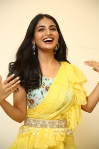 Actress Ananya Nagalla New Stills in Yellow Saree