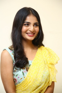 Actress Ananya Nagalla New Stills in Yellow Saree