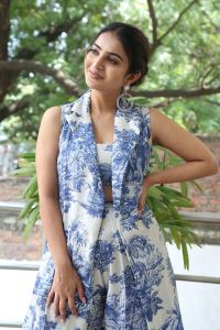 Ananya Nagalla New Stills @ Pottel Press Meet