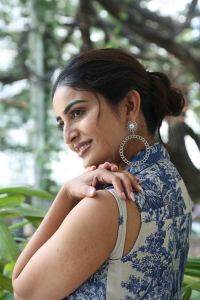 Ananya Nagalla New Stills @ Pottel Press Meet