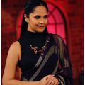 Actress Anasuya Bharadwaj Saree Photoshoot Images
