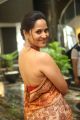 Actress Anasuya Bharadwaj Saree Pics @ Rangasthalam Thank You Meet