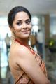 Actress Anasuya Bharadwaj Saree Pics @ Rangasthalam Thank You Meet