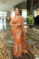 Actress Anasuya Saree Photos @ Rangasthalam Thank You Meet