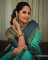 Anchor Anasuya Saree Latest Photoshoot Stills