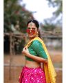 Anchor Anasuya in Saree Photoshoot Stills