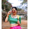 Anchor Anasuya in Saree Photoshoot Stills