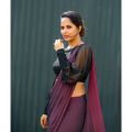 Anchor Anasuya in Saree Photoshoot Stills