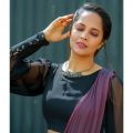 Anchor Anasuya Saree Photoshoot Stills