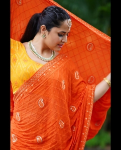 Anasuya New Saree Photoshoot Pics