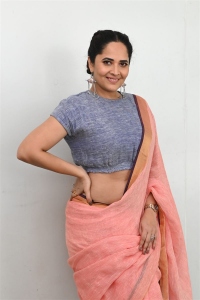 Peddha Kapu 1 Heroine Anasuya Interview Pictures