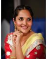 Actress Anasuya Saree Photoshoot Stills