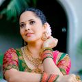 Actress Anasuya Bharadwaj Saree Photoshoot Stills