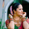 Actress Anasuya Bharadwaj Saree Photoshoot Stills