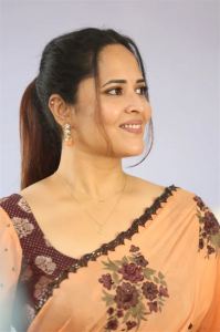 Simbaa Movie Actress Anasuya Bharadwaj Saree Pics