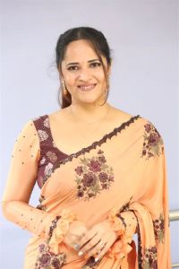 Simbaa Movie Actress Anasuya Bharadwaj Saree Pics