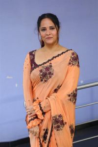 Simbaa Movie Actress Anasuya Bharadwaj Saree Pics