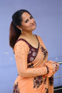 Actress Anasuya Bharadwaj Pics @ Simbaa Trailer Launch