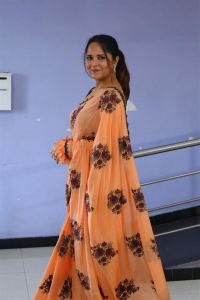 Simbaa Movie Actress Anasuya Bharadwaj Saree Pics