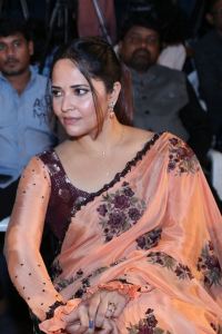 Simbaa Movie Actress Anasuya Bharadwaj Saree Pics