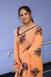 Actress Anasuya Bharadwaj Pics @ Simbaa Trailer Launch