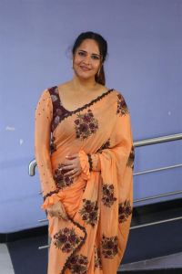 Simbaa Movie Actress Anasuya Bharadwaj Saree Pics